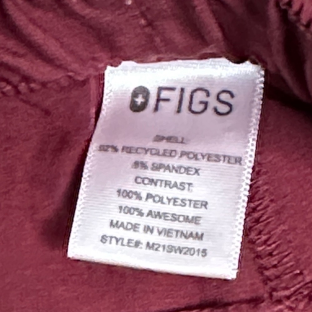 Figs Technical Scrub Threads For Threads Burgundy… - image 6